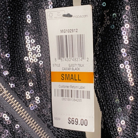 Sequin black jacket (Juniors) - Picture 3 of 4